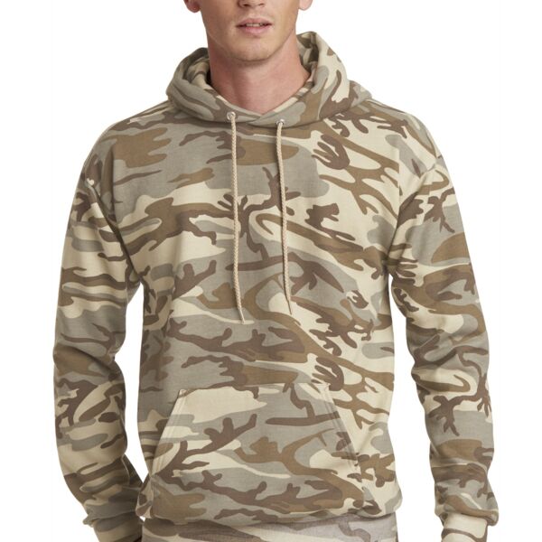 Core Fleece Camo Pullover Hooded Sweatshirt -PC78HC Thumbnail