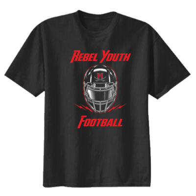 Rebel Youth Football - Youth Heavy Cotton T-Shirt Thumbnail
