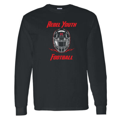 Rebel Youth Football - Heavy Cotton 100% Cotton Long Sleeve T Shirt Thumbnail