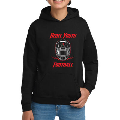 Rebel Youth Football - Youth Heavy Blend Hooded Sweatshirt Thumbnail
