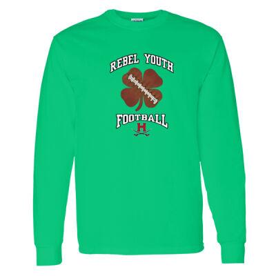 RYF Clover - Heavy Cotton 100% Cotton Long Sleeve T Shirt Thumbnail