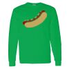 Heavy Cotton 100% Cotton Long Sleeve T Shirt Thumbnail