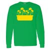 Heavy Cotton 100% Cotton Long Sleeve T Shirt Thumbnail