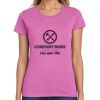 Ladies Heavy Cotton 100% Cotton T Shirt Thumbnail