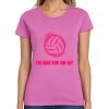Ladies Heavy Cotton 100% Cotton T Shirt Thumbnail