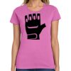 Ladies Heavy Cotton 100% Cotton T Shirt Thumbnail