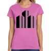 Ladies Heavy Cotton 100% Cotton T Shirt Thumbnail