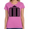 Ladies Heavy Cotton 100% Cotton T Shirt Thumbnail