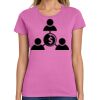 Ladies Heavy Cotton 100% Cotton T Shirt Thumbnail