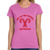 Ladies Heavy Cotton 100% Cotton T Shirt Thumbnail