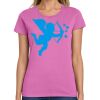 Ladies Heavy Cotton 100% Cotton T Shirt Thumbnail