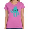 Ladies Heavy Cotton 100% Cotton T Shirt Thumbnail
