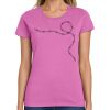 Ladies Heavy Cotton 100% Cotton T Shirt Thumbnail