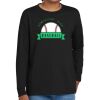 Youth Heavy Cotton 100% Cotton Long Sleeve T Shirt Thumbnail
