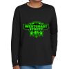 Youth Heavy Cotton 100% Cotton Long Sleeve T Shirt Thumbnail