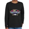 Youth Heavy Cotton 100% Cotton Long Sleeve T Shirt Thumbnail