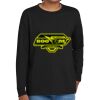 Youth Heavy Cotton 100% Cotton Long Sleeve T Shirt Thumbnail