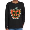 Youth Heavy Cotton 100% Cotton Long Sleeve T Shirt Thumbnail