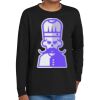 Youth Heavy Cotton 100% Cotton Long Sleeve T Shirt Thumbnail
