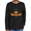 Youth Heavy Cotton 100% Cotton Long Sleeve T Shirt Thumbnail