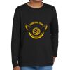 Youth Heavy Cotton 100% Cotton Long Sleeve T Shirt Thumbnail