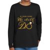 Youth Heavy Cotton 100% Cotton Long Sleeve T Shirt Thumbnail