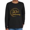 Youth Heavy Cotton 100% Cotton Long Sleeve T Shirt Thumbnail