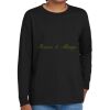 Youth Heavy Cotton 100% Cotton Long Sleeve T Shirt Thumbnail