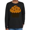 Youth Heavy Cotton 100% Cotton Long Sleeve T Shirt Thumbnail